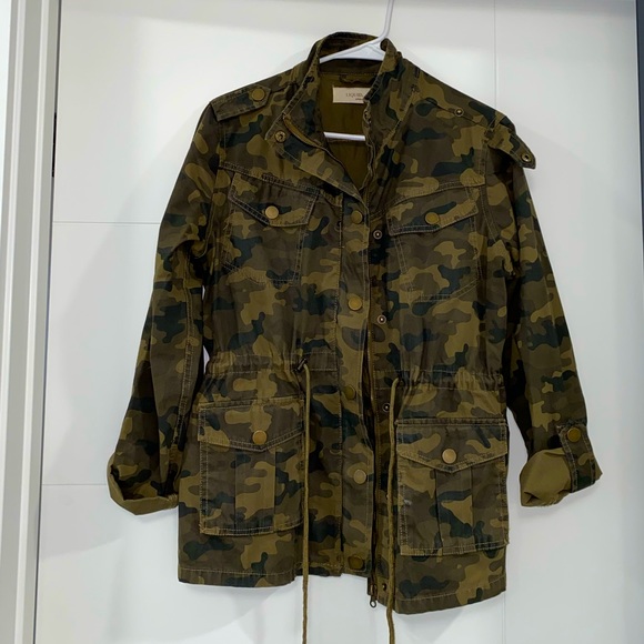 Camo Jacket with winch waist size S - Picture 1 of 2